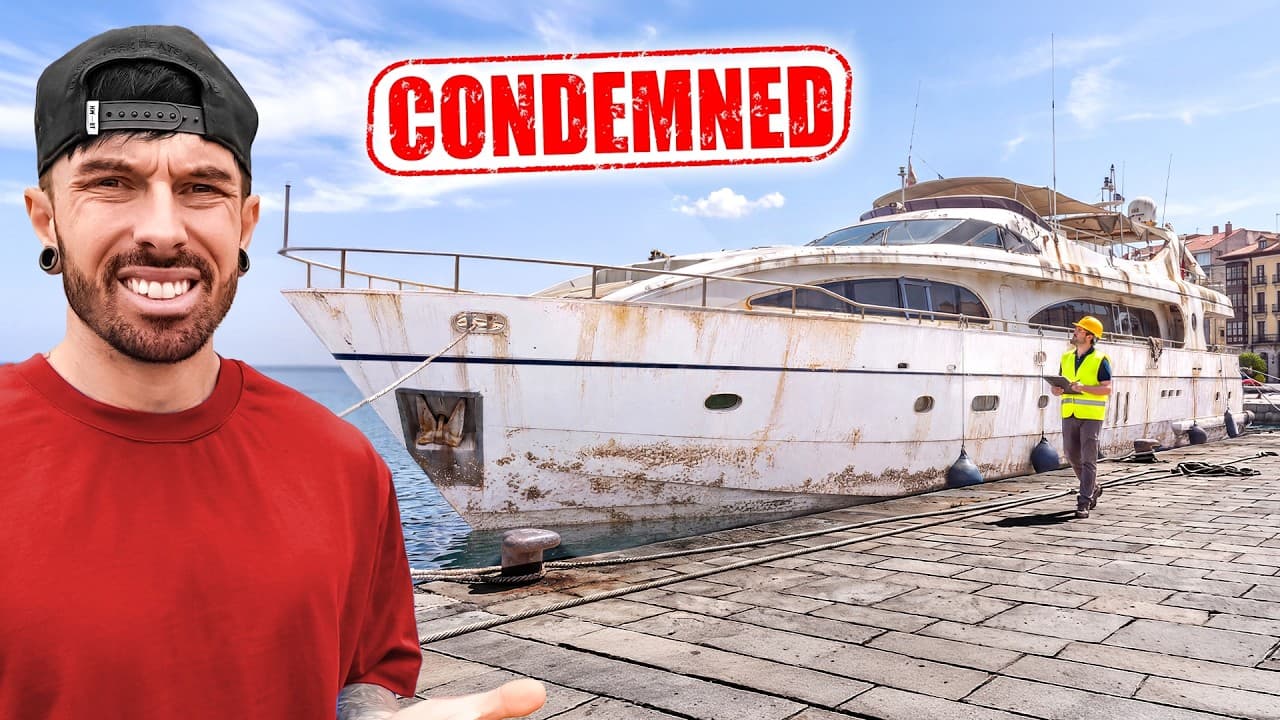 SPECIALIST'S INSPECT MY $1.7M BROKEN YACHT YouTube thumbnail
