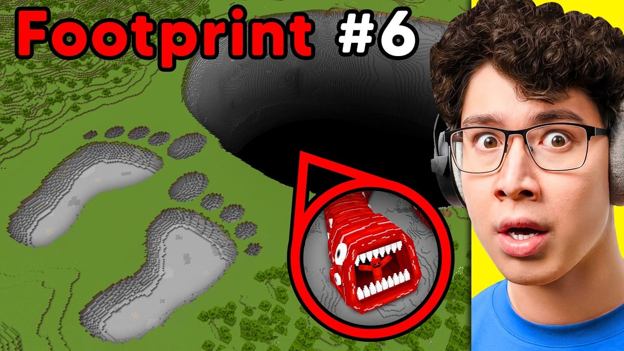 I Collected Every Scary FOOTPRINT in Minecraft