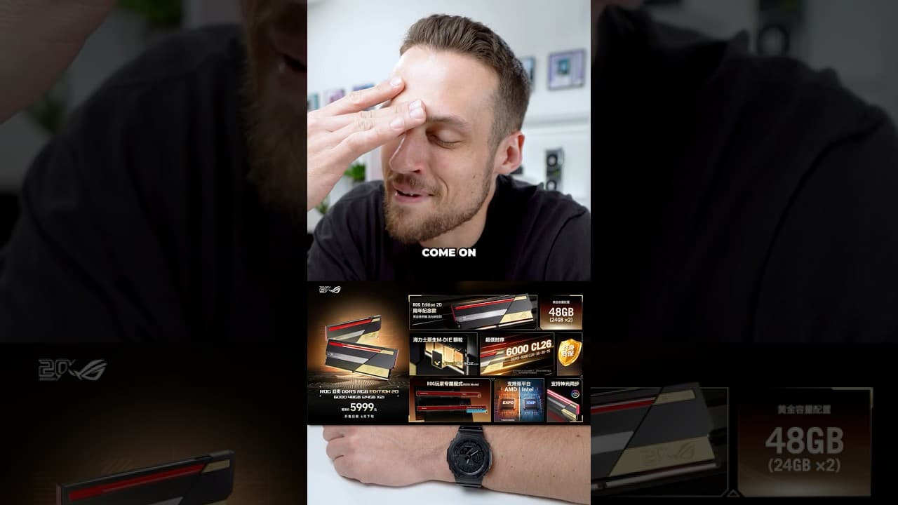 ASUS is Actually Making RAM 🚨