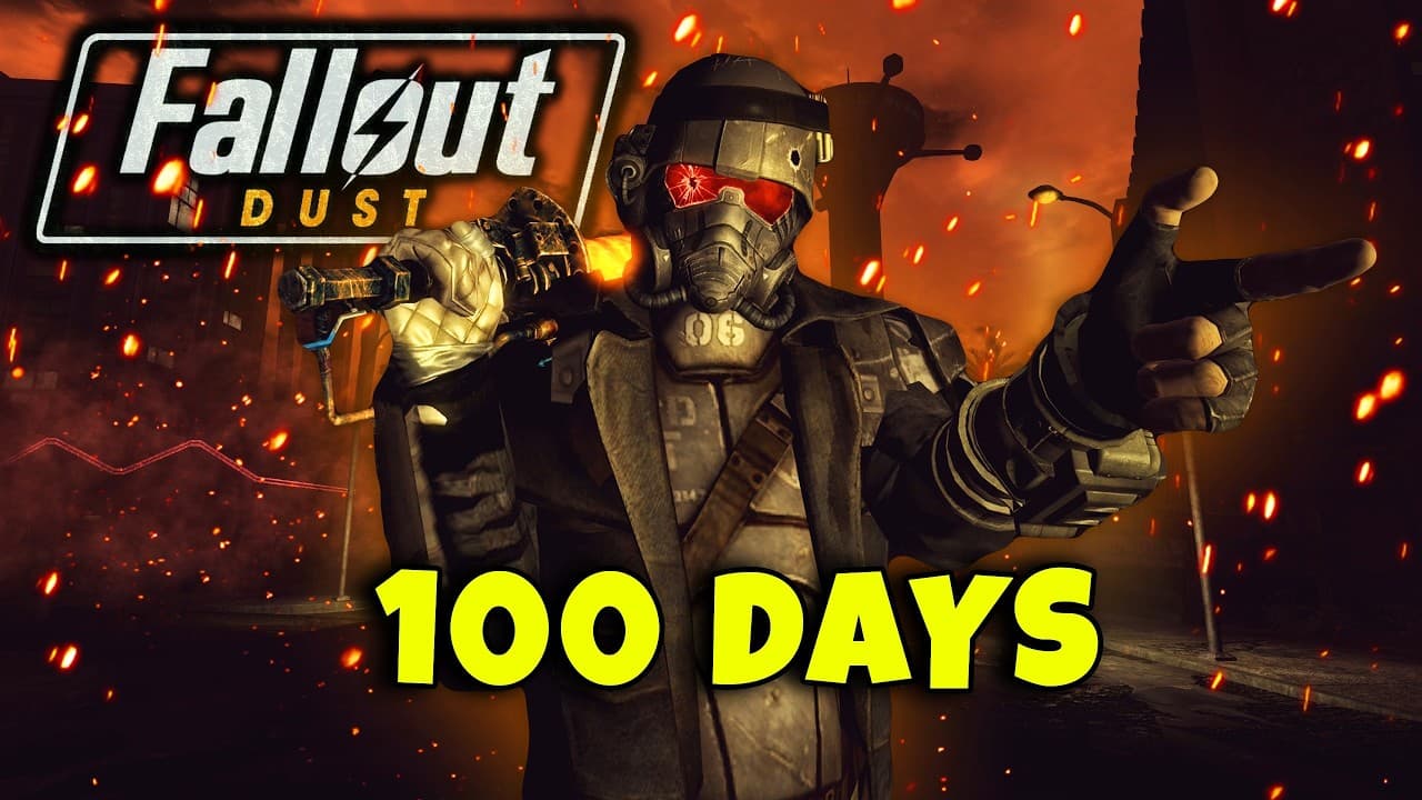 I SPENT 100 days in Fallout New Vegas Dust (Hardest Mod Overhaul)