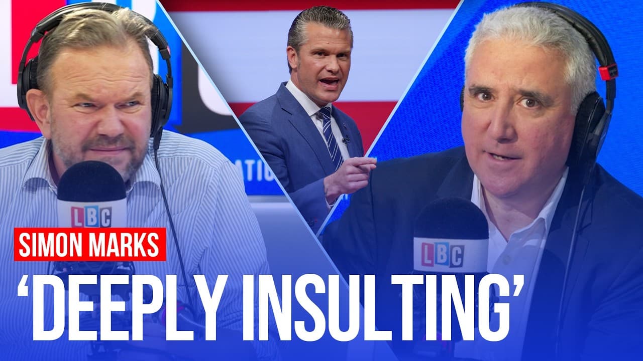 Simon Marks reacts to Pete Hegseth's 'unhinged' speech