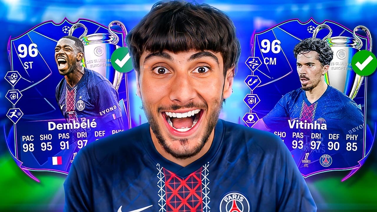 I Gave Myself £1000 To Build PSG’s 96 Rated Team