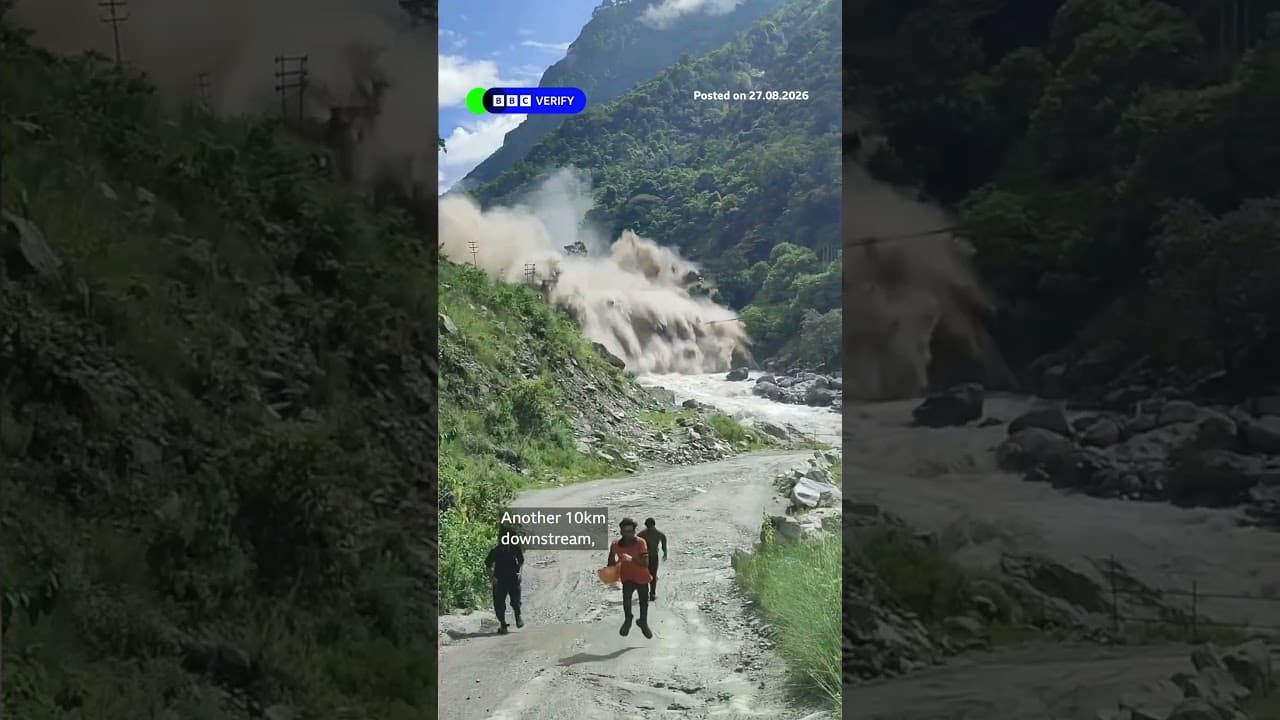 Tracing the deadly path of the Nepal-Tibet flash flooding. #Nepal #Tibet #BBCNews