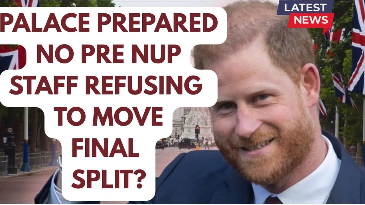 PALACE PREPARED FOR IT ALL - SPLIT/ LIVING & STAFF LATEST #royal #meghanandharryupdate #news