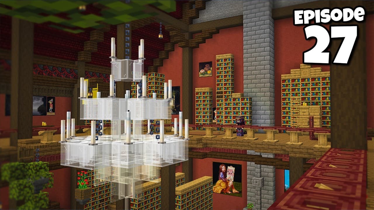 The Library Details! Hermitcraft 11 - Episode 27