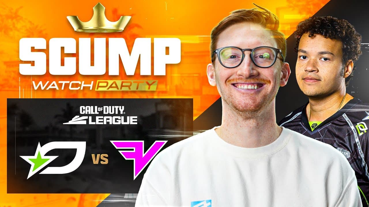 OpTic TEXAS vs FAZE VEGAS!! SCUMP WATCH PARTY - CDL MAJOR 3 QUALIFIERS WEEK 3