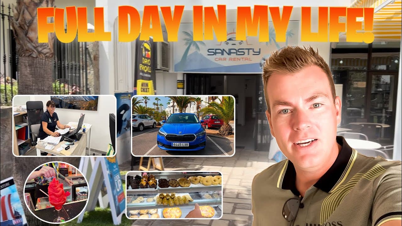 The TRUTH About Living in Tenerife… My Full 14-Hour Work Day! ☀️ DAY IN THE LIFE VLOG!