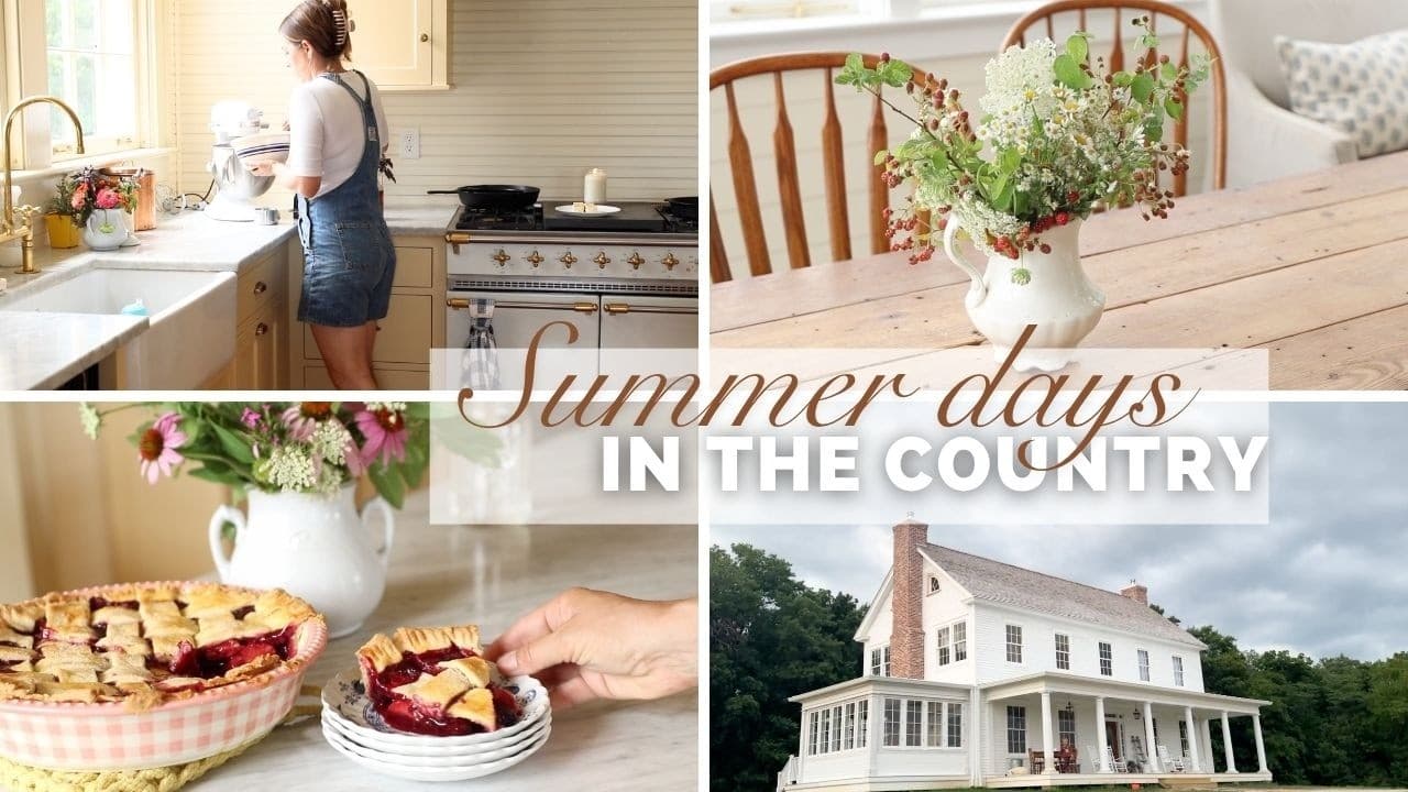 Days at home in the countryside