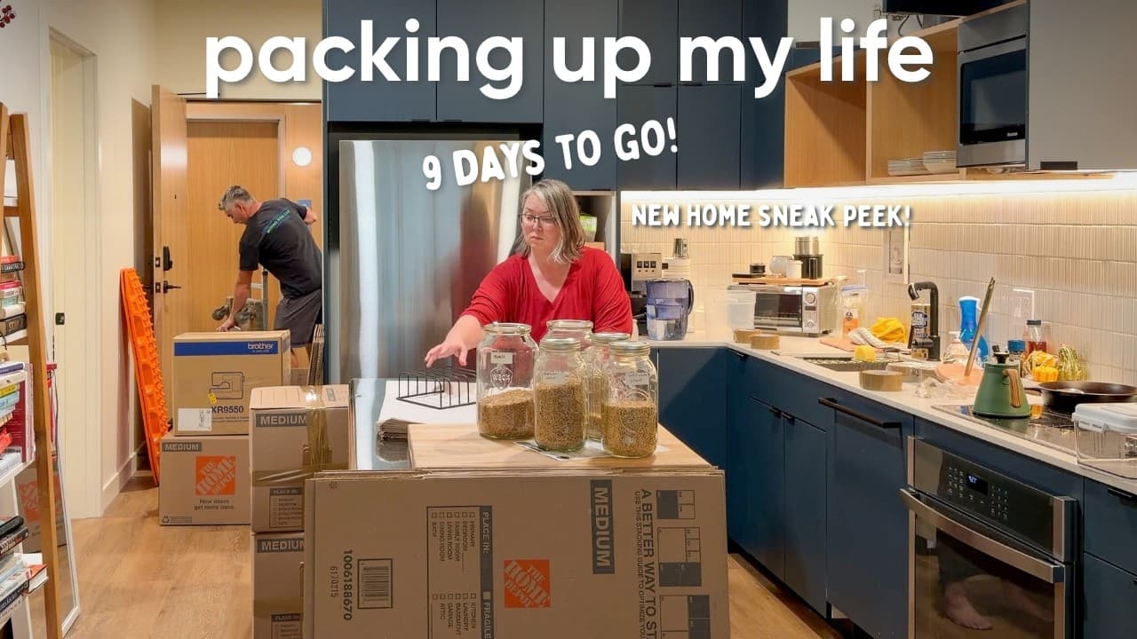 I got the house! MOVING OUT of my apartment in 9 DAYS 📦 *NEW HOME sneak peek*