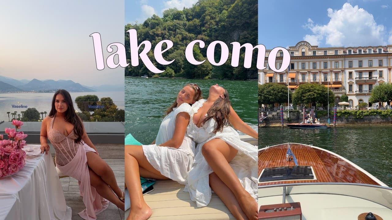 IM LITERALLY SUMMERING!!! | Lake Como, Wimbledon & Staycation in Windsor!