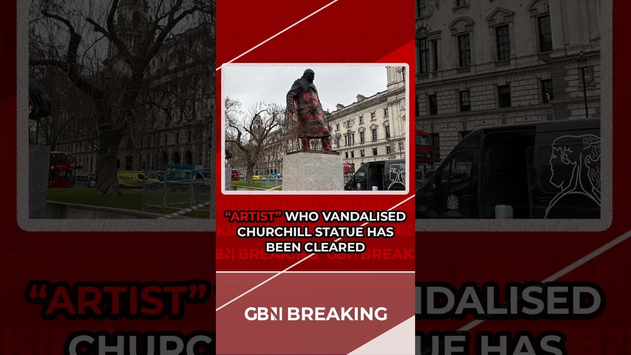 BREAKING: Churchill state VANDAL has been CLEARED of criminal damage