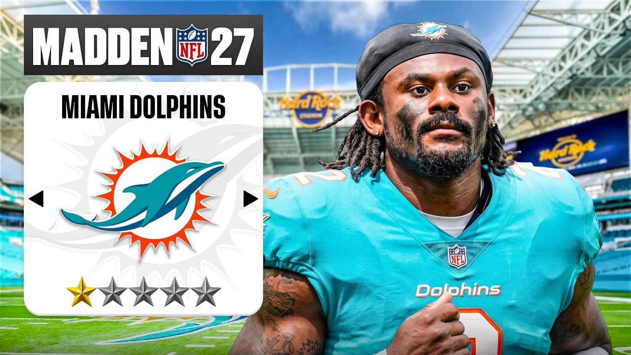 Rebuilding the Dolphins in Madden 27 Franchise