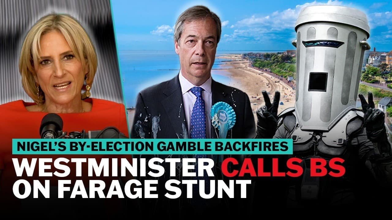Farage vs Binface: How Nigel humiliated himself | The News Agents