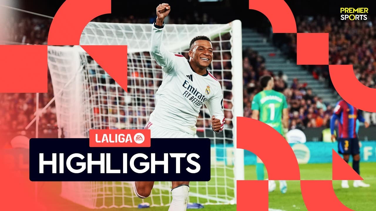 HIGHLIGHTS | FC Barcelona 1-2 Real Madrid | Kylian Mbappé double makes him ElClásico hero