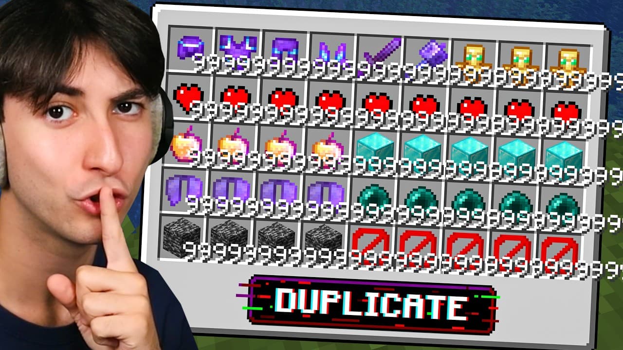 I Secretly Duped EVERY Item in Minecraft