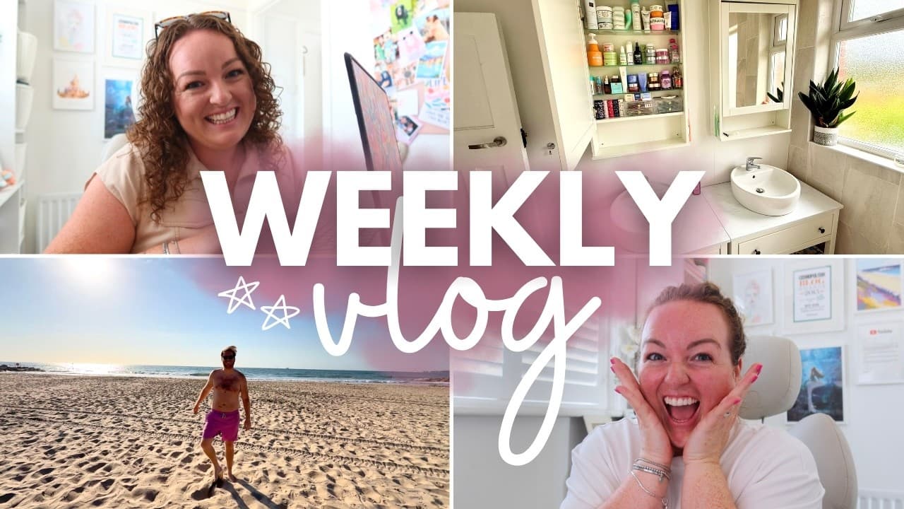 WEEKLY VLOG! ๐ก content creator behind-the-scenes ๐ฅ๏ธ sea swim & sauna ๐ bathroom reset ๐ new camera ๐ท