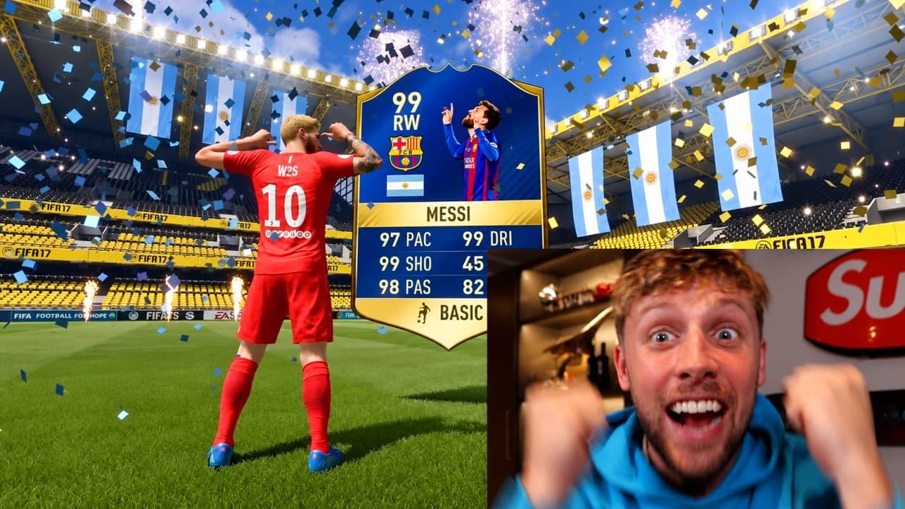 THE GREATEST FIFA 17 PACK OPENING - 9 YEARS LATER!!