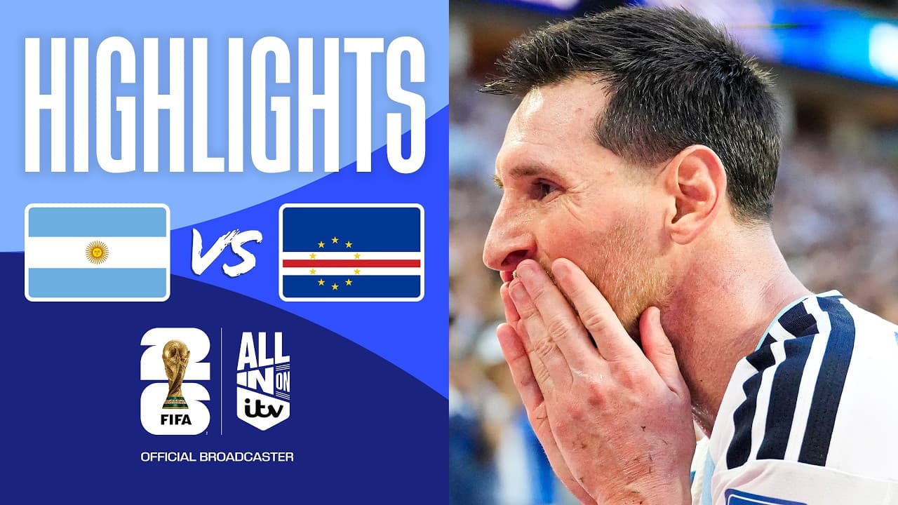 HIGHLIGHTS - Argentina v Cape Verde | One Of The Greatest Games EVER | FIFA World Cup 2026