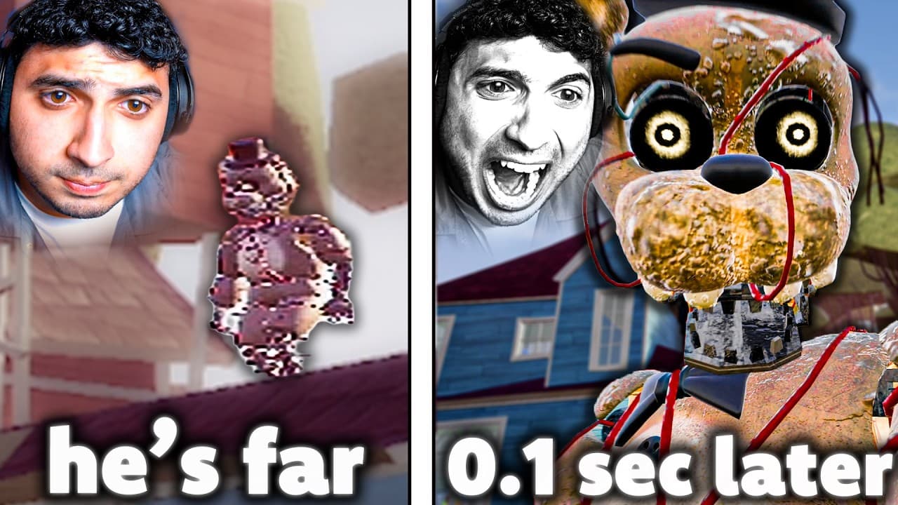 FREDDY CAN TELEPORT IN HELLO NEIGHBOR..