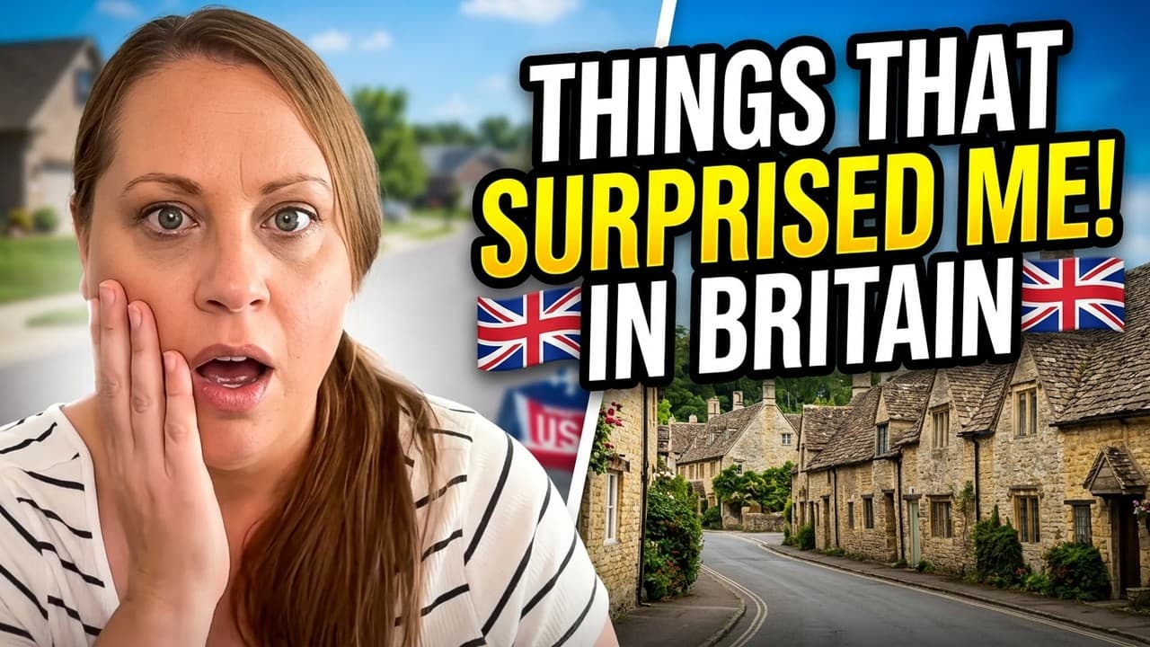 Things that surprised me about British Life that Don't exist in America