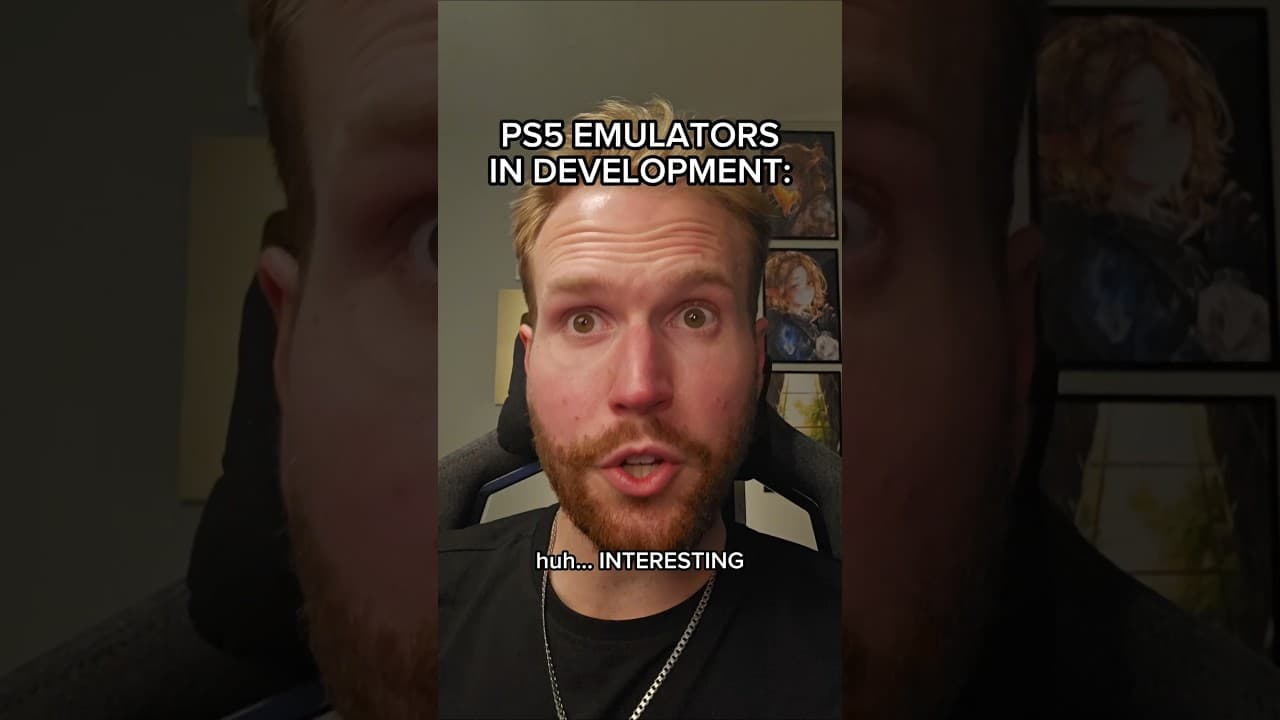 PS5 EMULATORS IN DEVELOPMENT #shorts