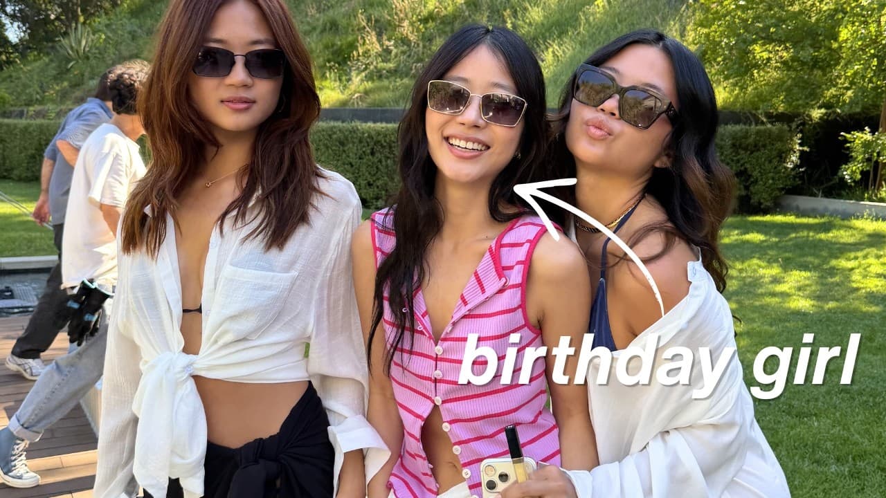 OUR SISTER'S 27TH BIRTHDAY VLOG IN LA (wow she's old)!!!
