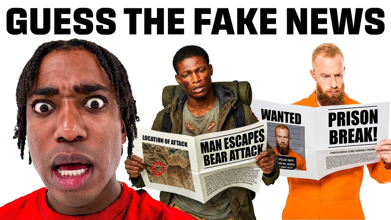 5 Real News Headlines vs 1 Fake Story