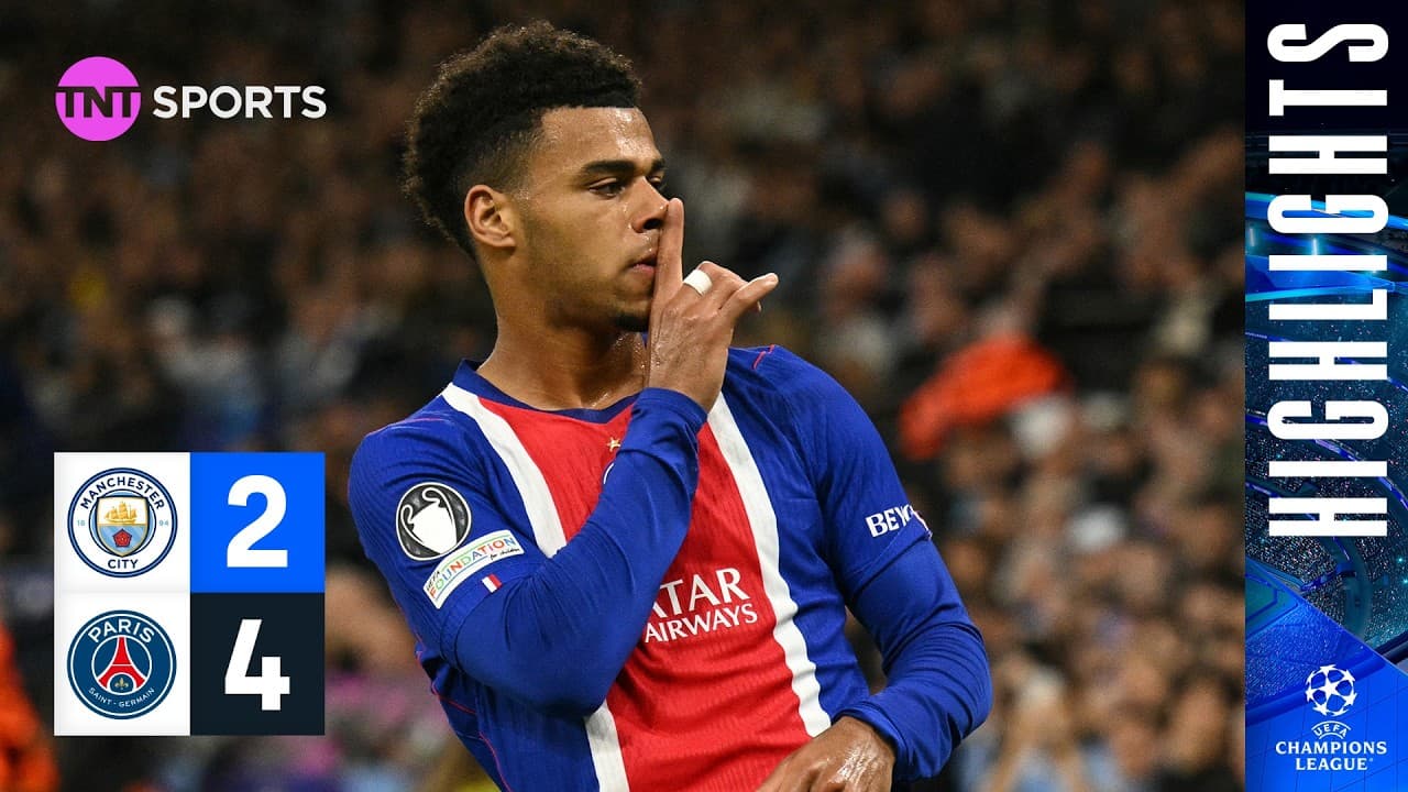 City Brought Down To Earth 🤯 | Man City 2-4 PSG | UEFA Champions League Highlights