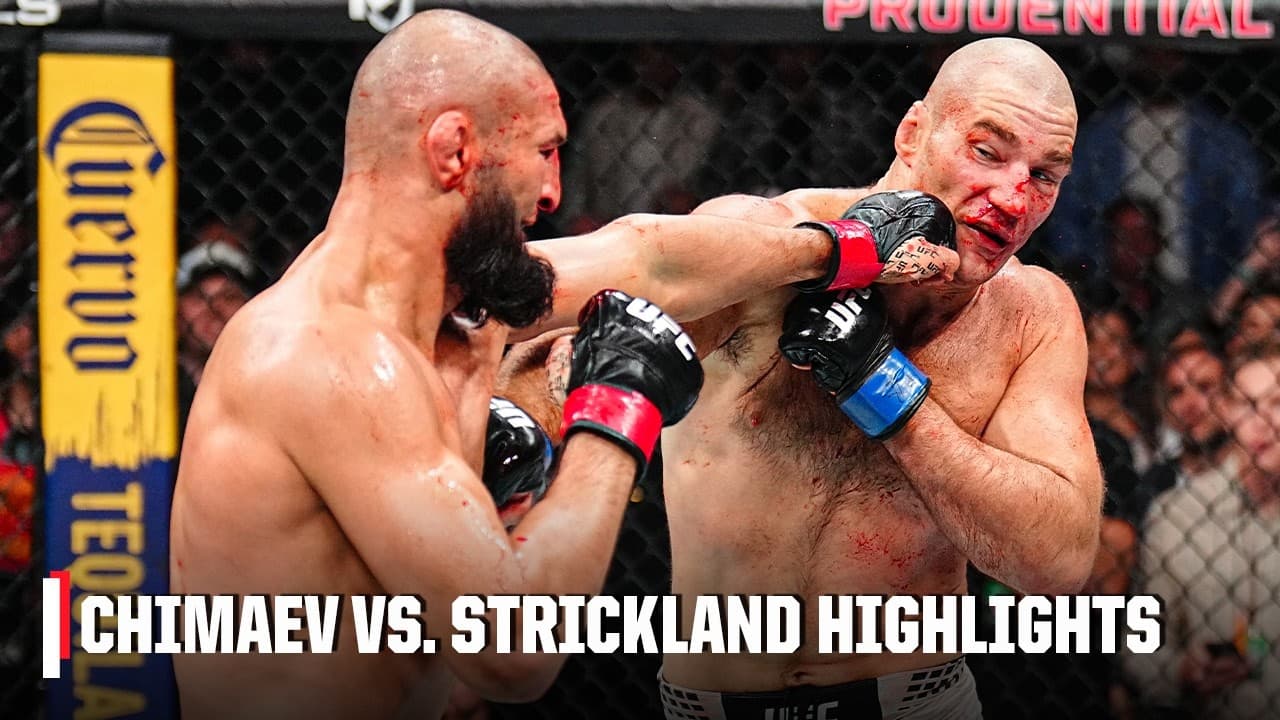 UFC 328 Highlights: Khamzat Chimaev vs. Sean Strickland | ESPN MMA