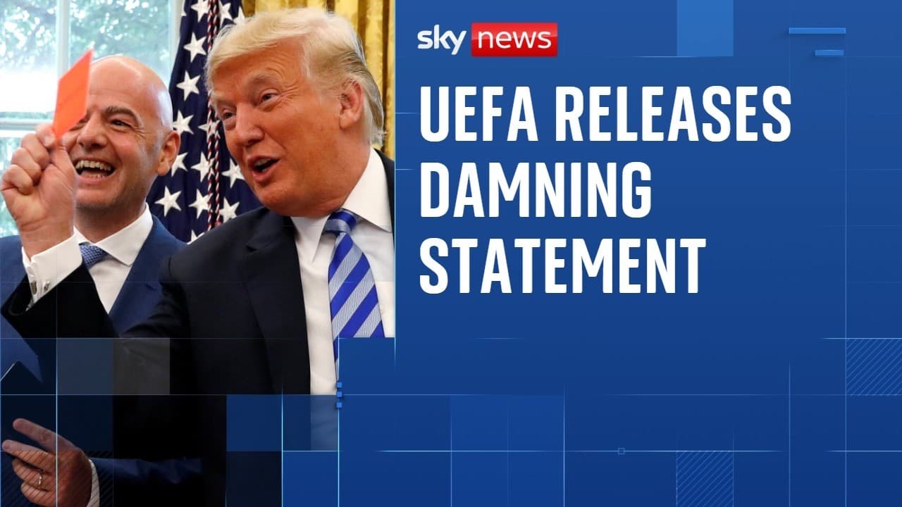 UEFA criticises FIFA's 'secret schemes from faceless individuals'