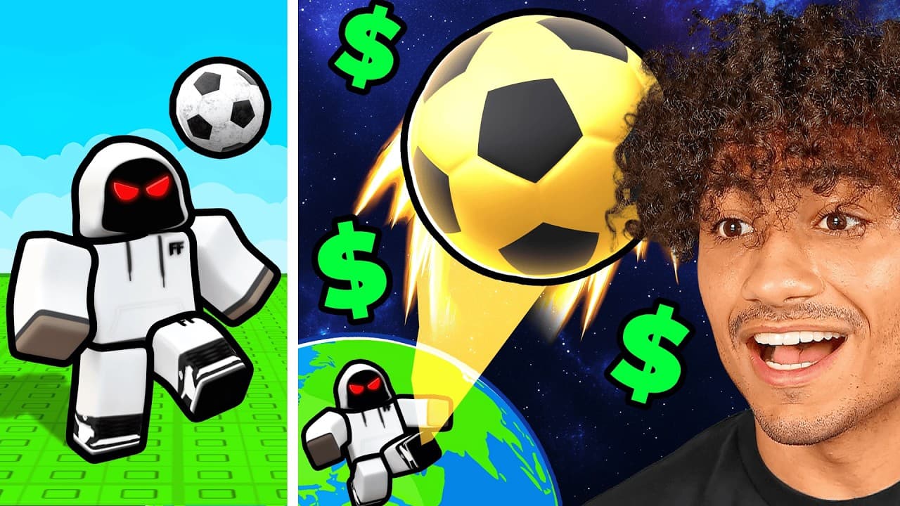 ROBLOX KICK BALL TO SPACE..