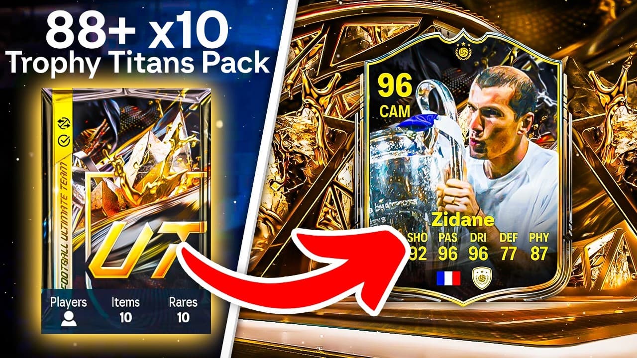 88+ x10 TROPHY TITANS PACKS! 🚨 FC 26 Ultimate Team