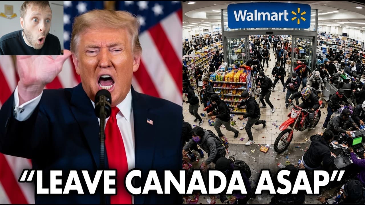 Trump Just Hit Canadian Supermarkets SO HARD… THEIR SHELVES ARE EMPTY
