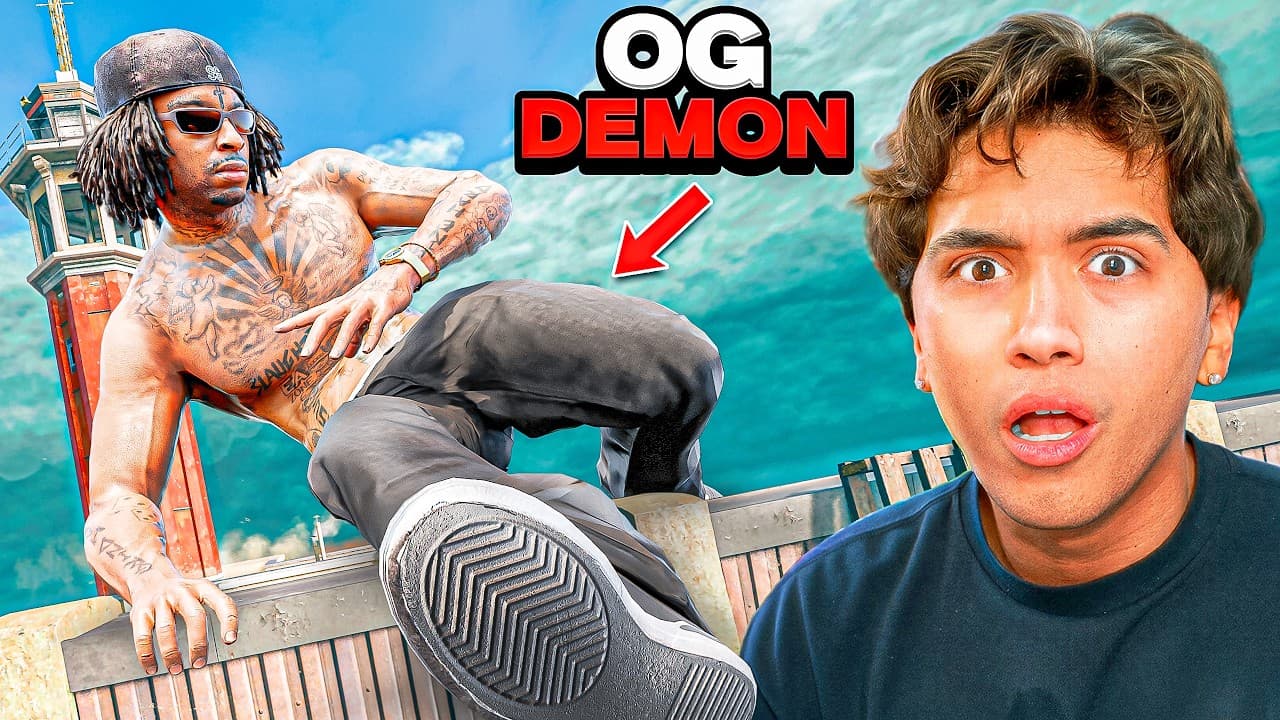 using OG DEMON LOADOUTS on Warzone
