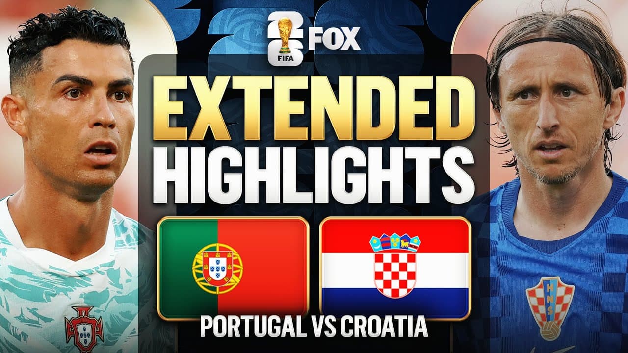 Portugal vs Croatia Highlights ๐๐ 2026 FIFA World Cupโข | Round of 32