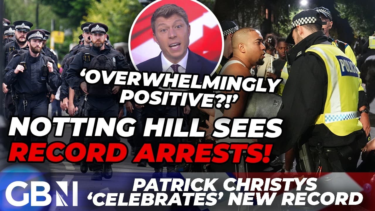 Notting Hill Carnival CHAOS exposed as RECORD number of arrests made after knives and firearms found