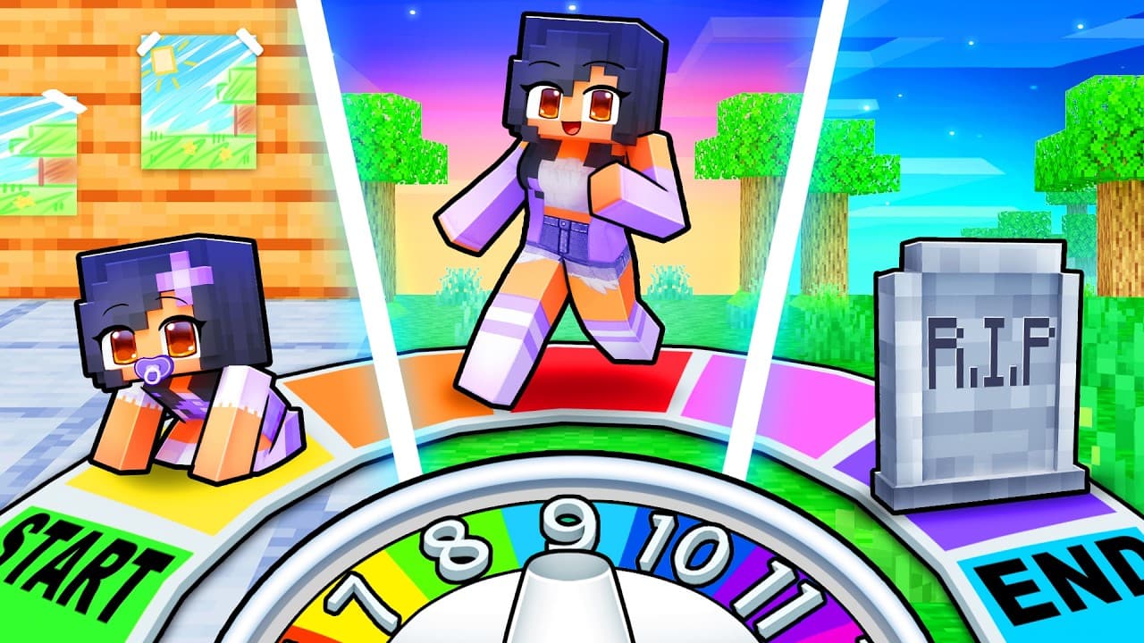 BIRTH to DEATH in Minecraft Game of Life!