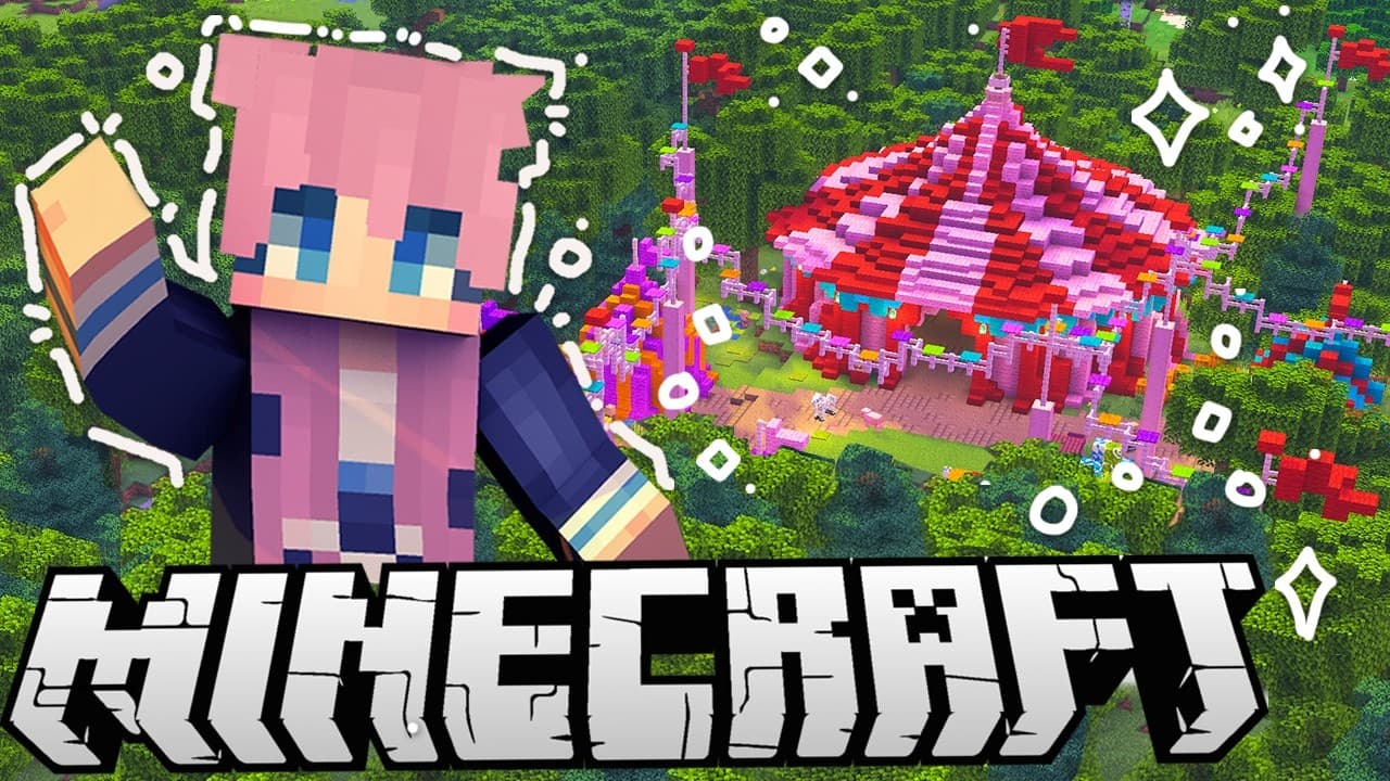 🎪 Circus Village 🎪 | Minecraft Forever World | Ep. 10