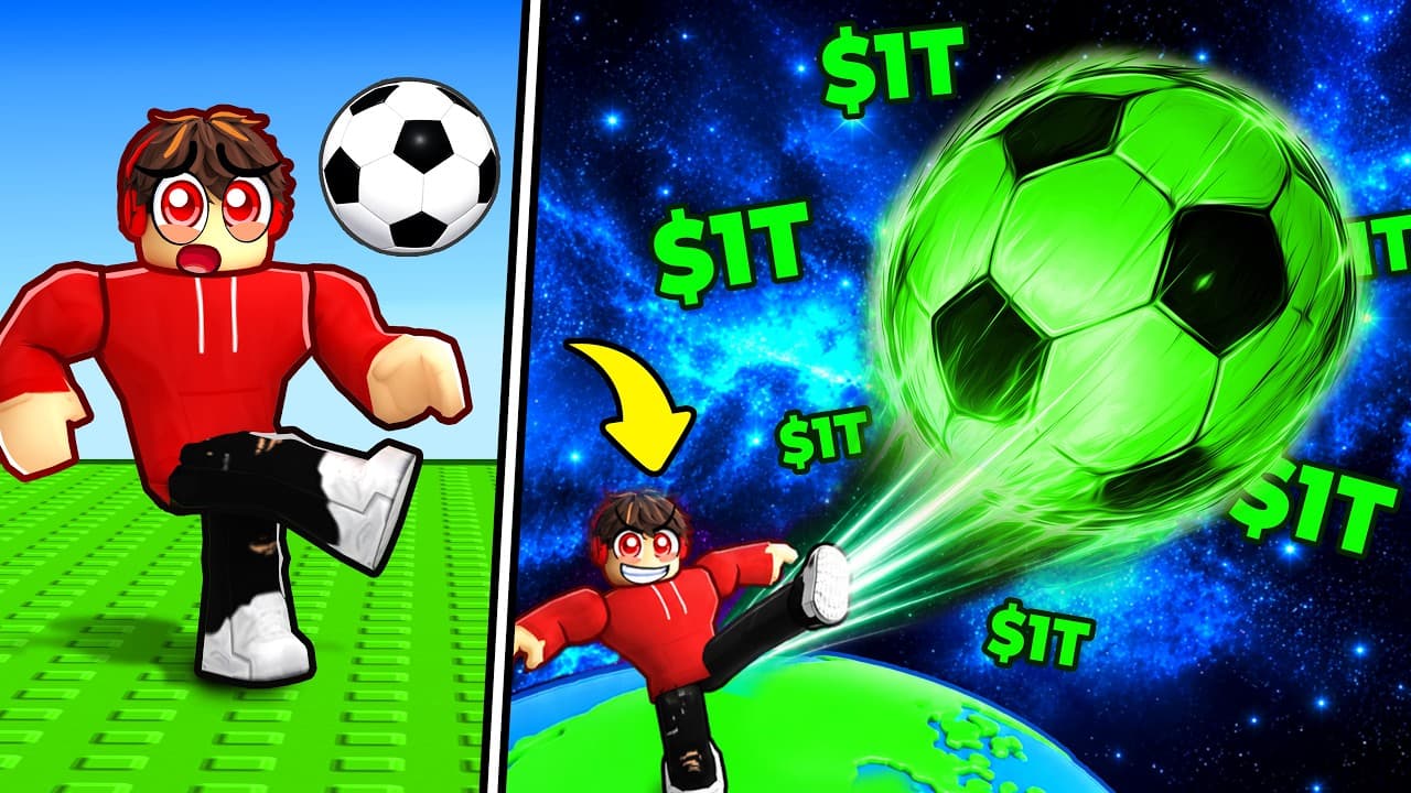 ROBLOX KICK BALL TO SPACE