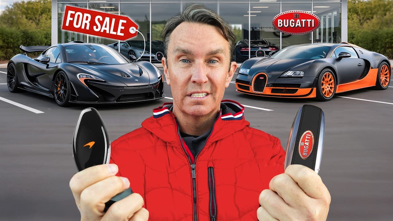 SELLING MY MCLAREN P1 TO BUY A BUGATTI VEYRON