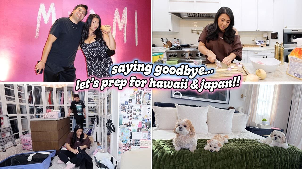 SAYING GOODBYE... Prepping For Hawaii & Japan!!