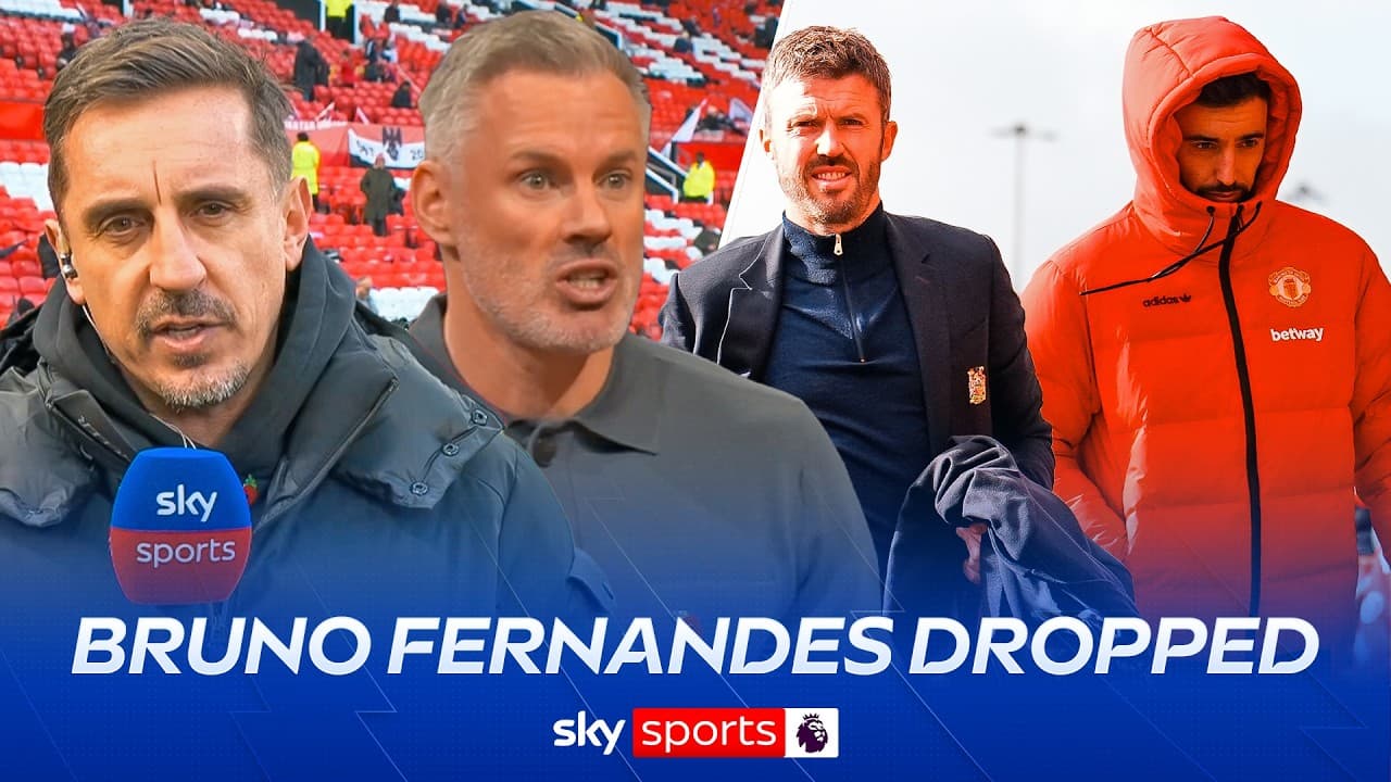 "Bruno has driven a BUS through the club" 😳 | REACTION as Bruno Fernandes dropped by Michael Carrick