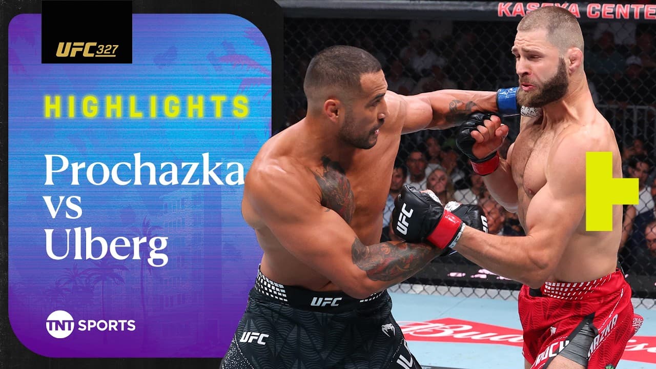BRUTAL KNOCKOUT! ๐ | Jiri Prochazka vs Carlos Ulberg | #UFC327Fight Highlights