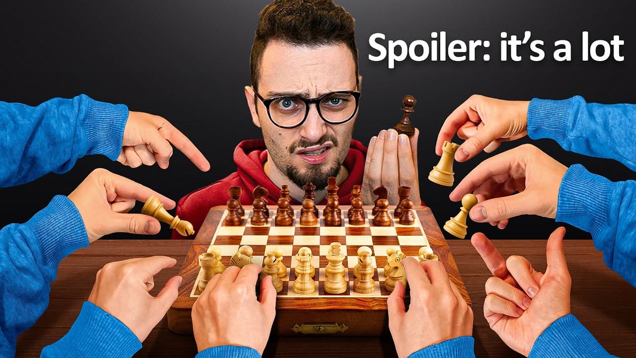 How Many Streamers Does It Take to Beat a Chess Pro?