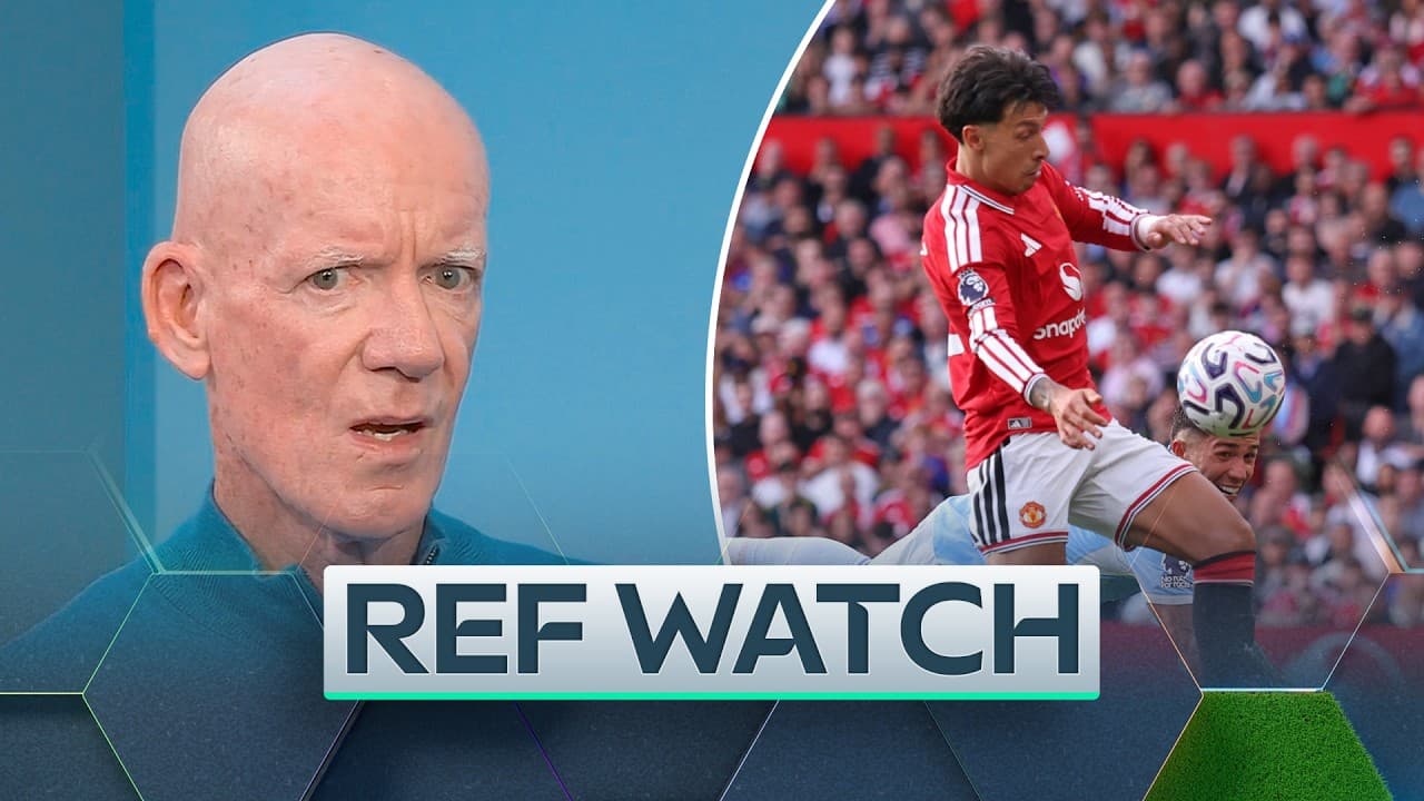Ref Watch dissect Erling Haaland's goal in Manchester derby chaos