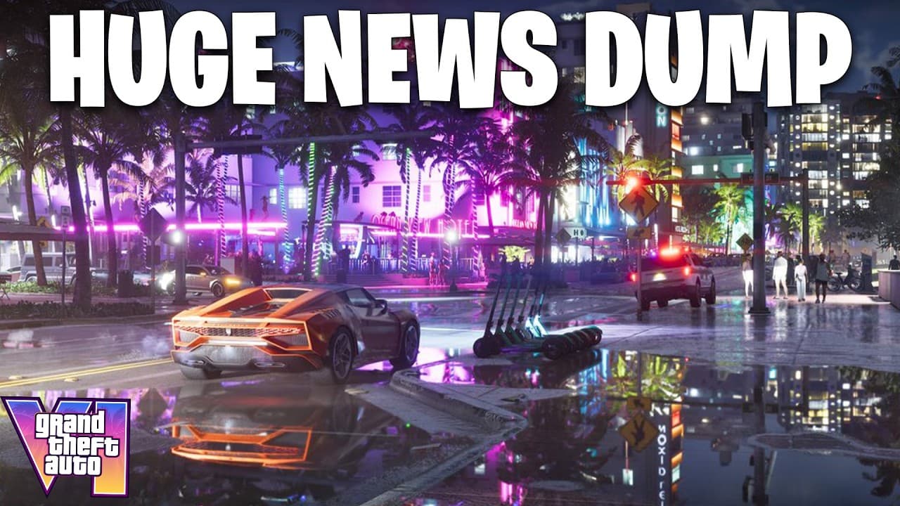 GTA 6: NEW INFO - 3 New Screenshots, 6 Radio Stations & On-Foot Radio!