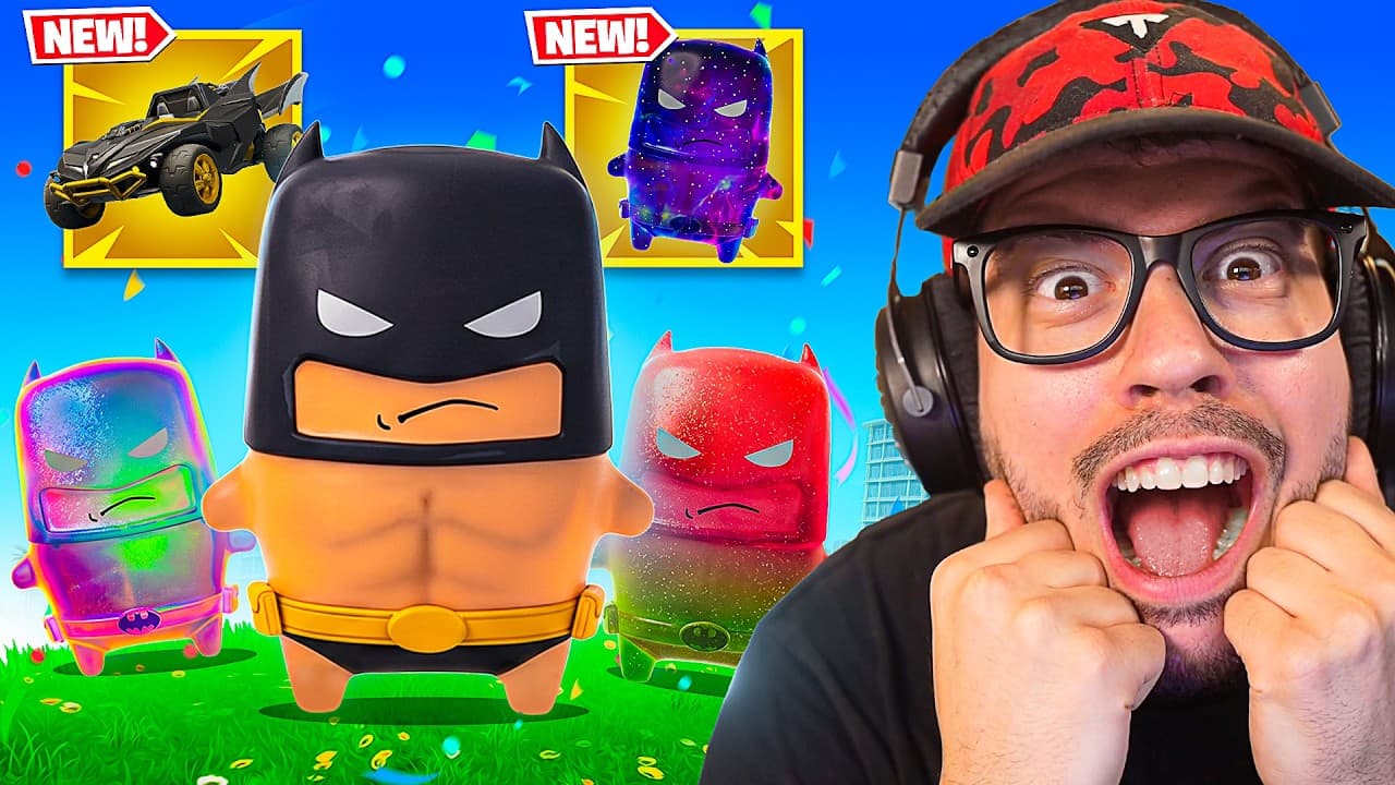 3 NEW SPRITES and SUMMER BATMAN UPDATE in FORTNITE! (Coming Soon)