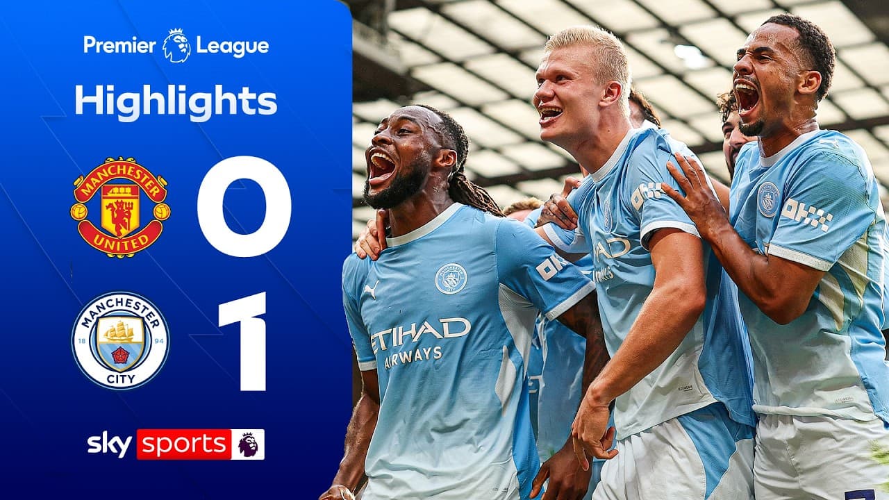 Haaland winner in CONTROVERSIAL derby! ⚔️ | Man Utd 0-1 Man City | Premier League Highlights