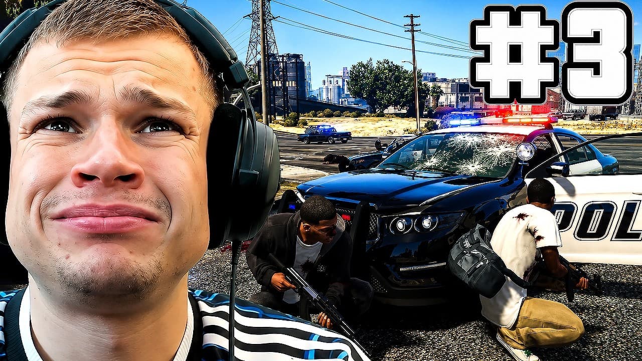 PLAYING GTA V UNTIL I BEAT IT DAY 3