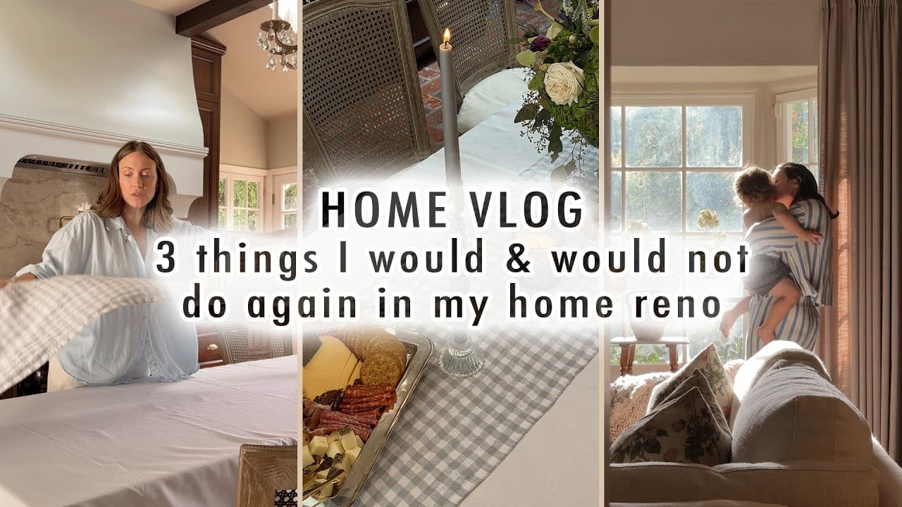 HONE VLOG: 3 things I WOULD & WOULD NOT do again in my home | MaCenna Lee